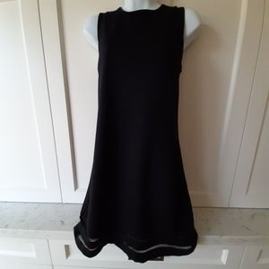 Black Michael Kors dress with mesh detail